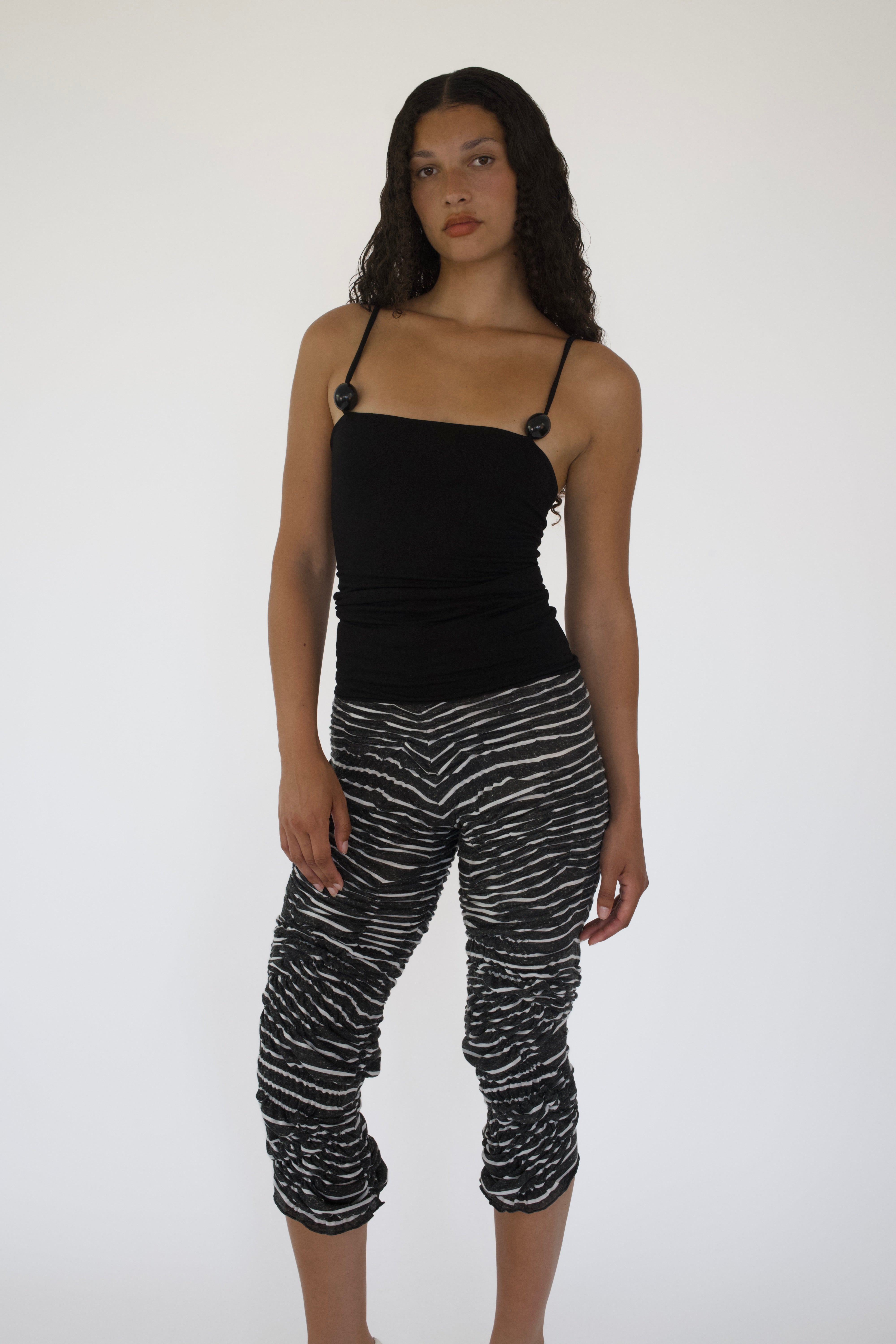 Cropped Twist Trouser
