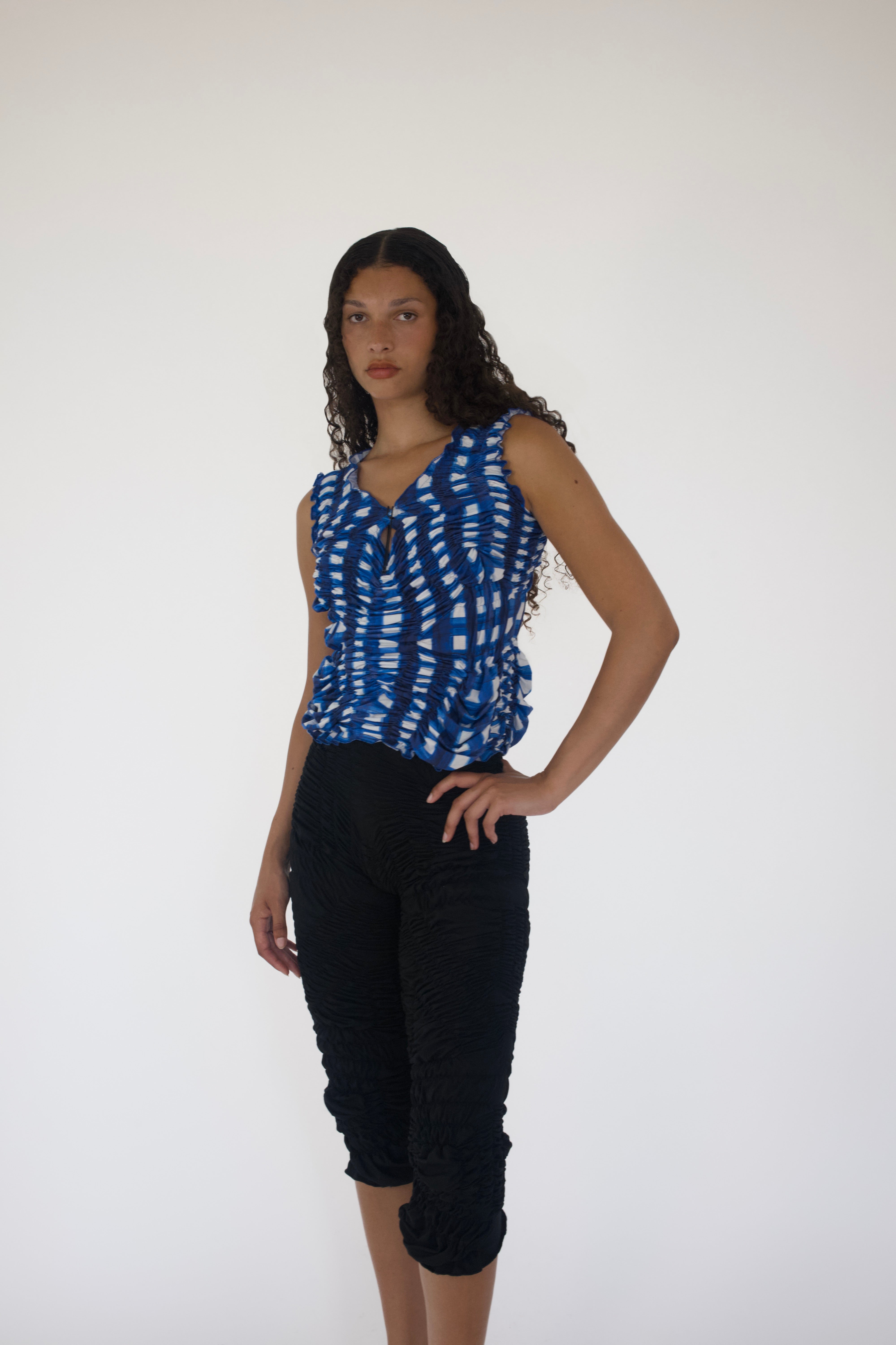 Cropped Twist Trouser