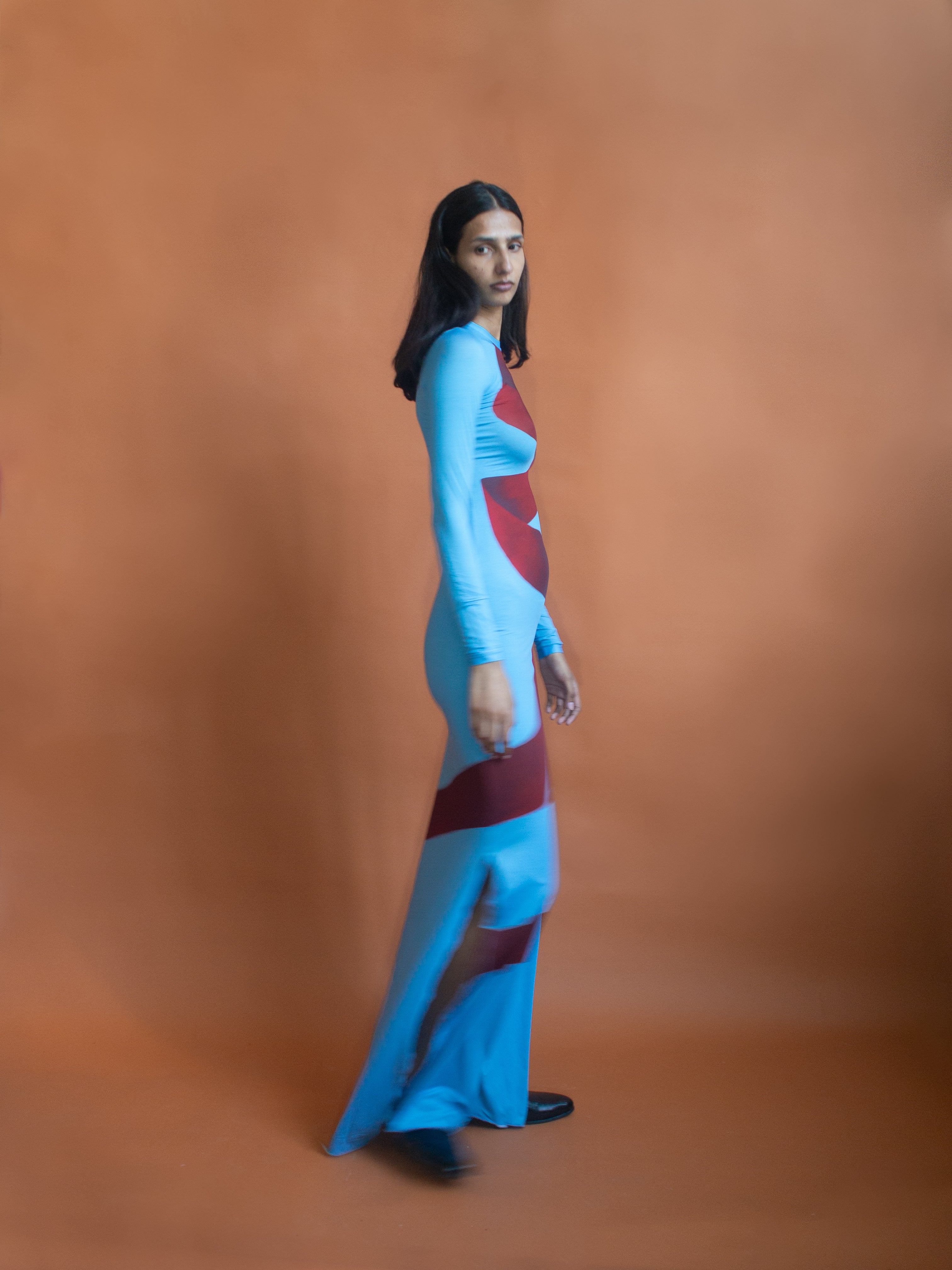 360 Kite-Print Dress