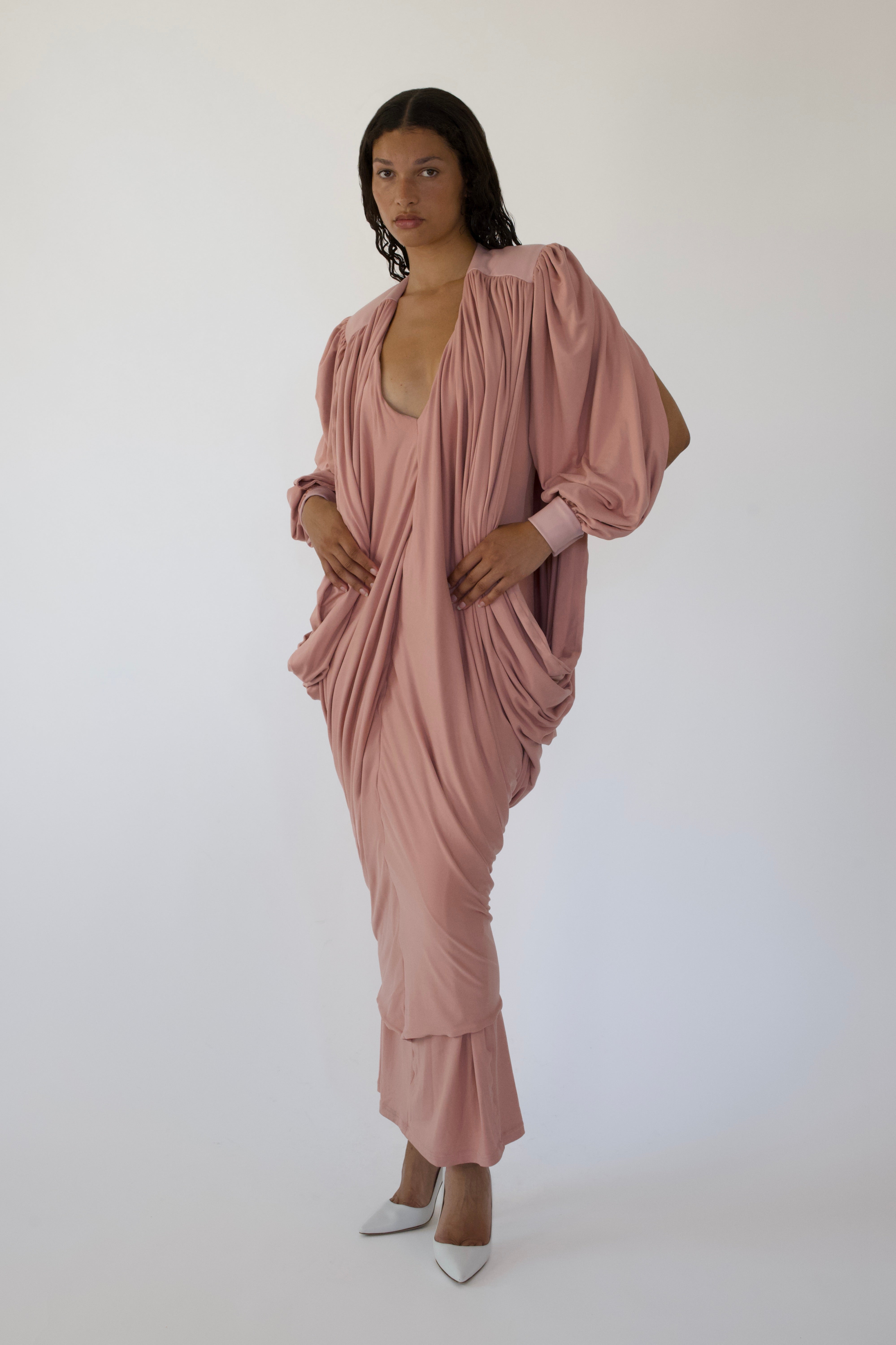 Draped Reign Dress
