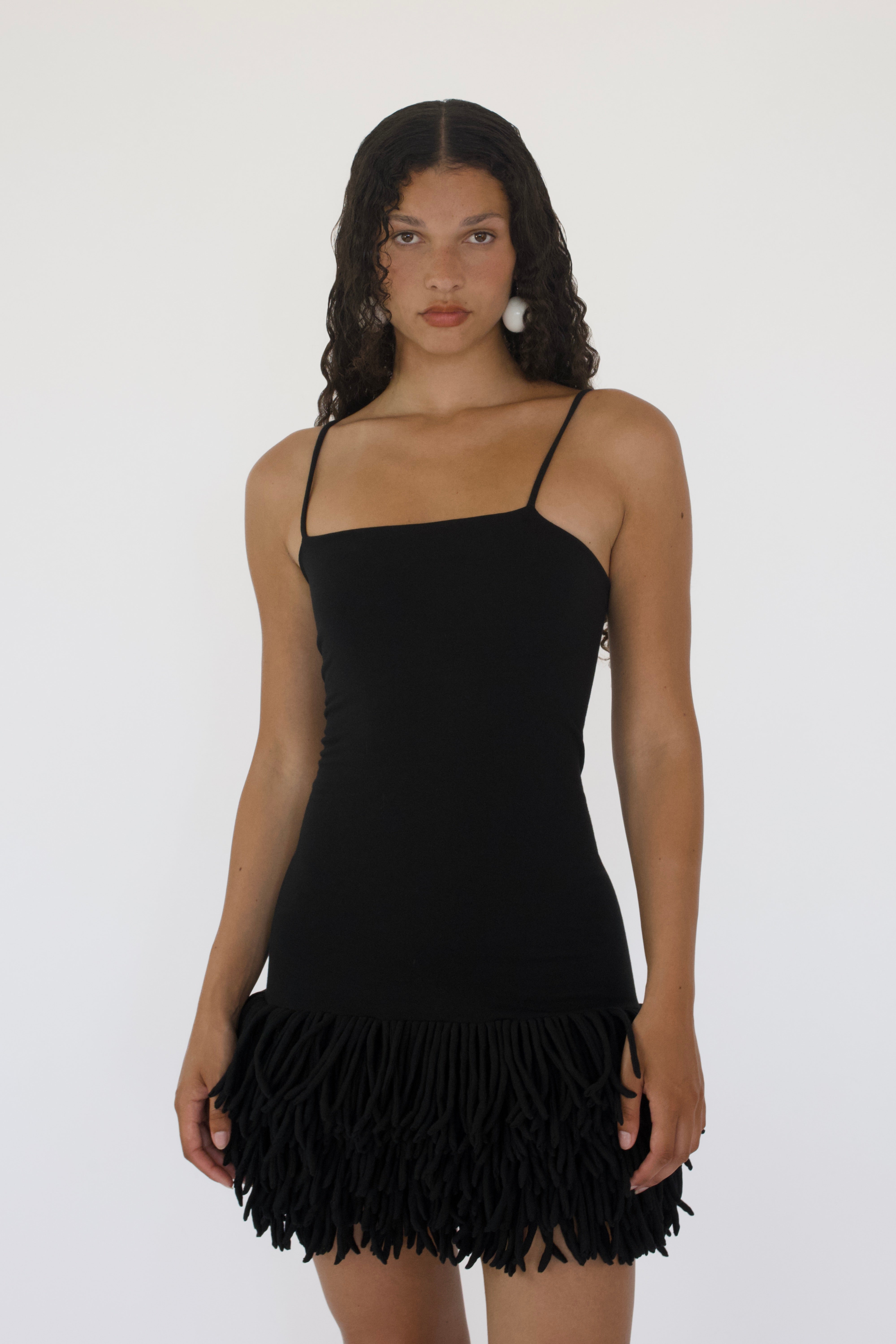 Fringe Mini Dress