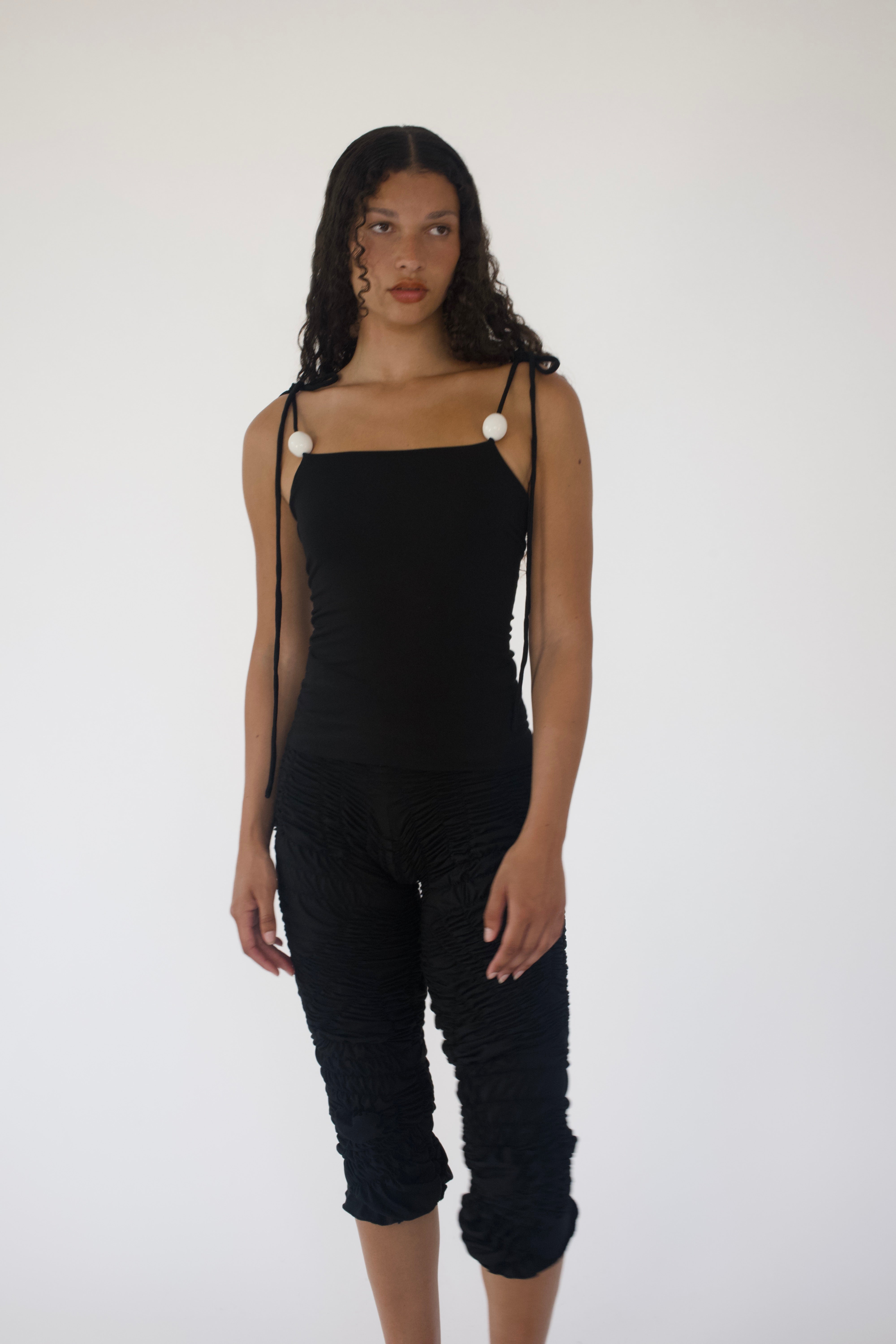 Cropped Twist Trouser