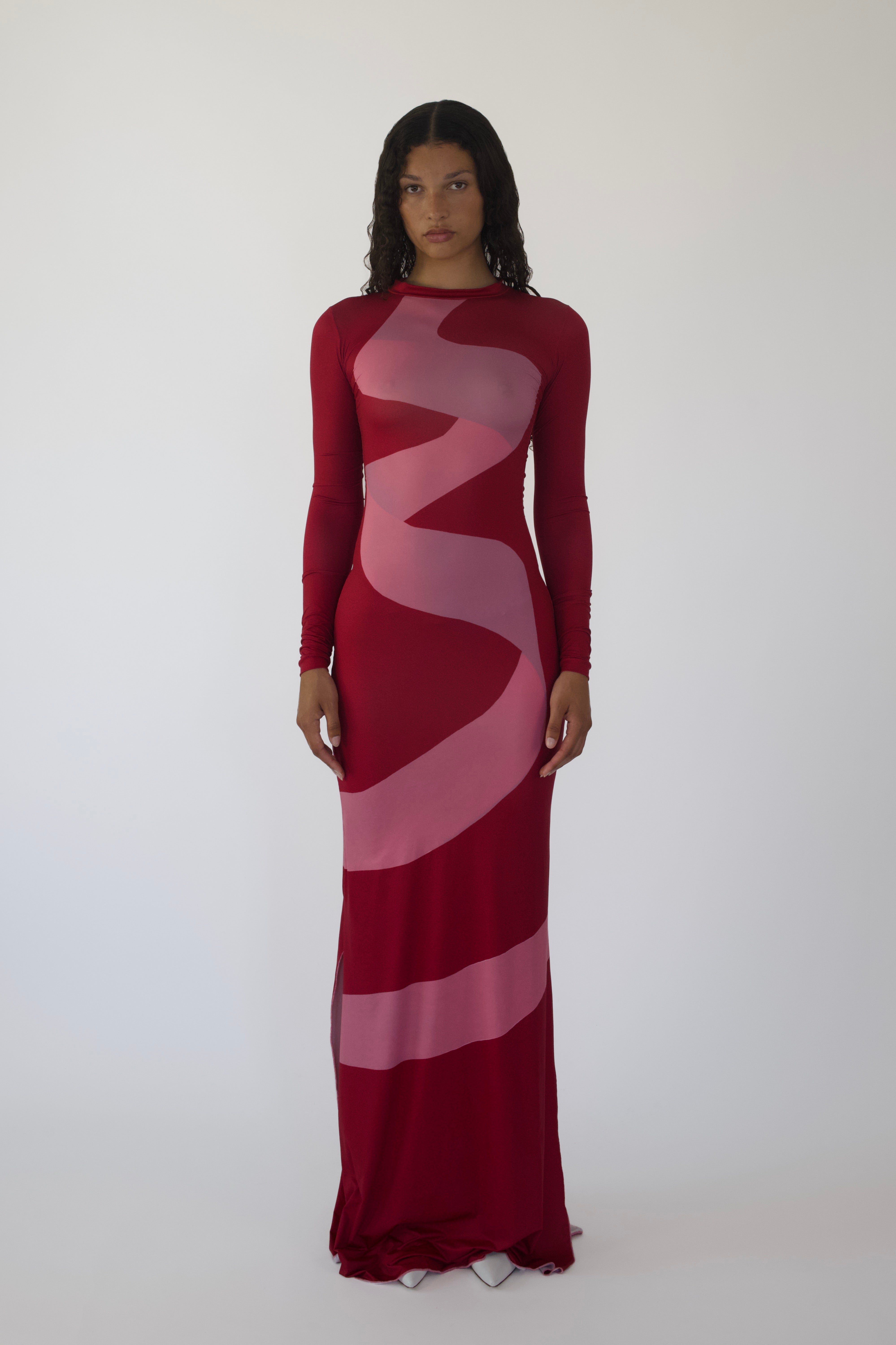 360 Kite-Print Dress