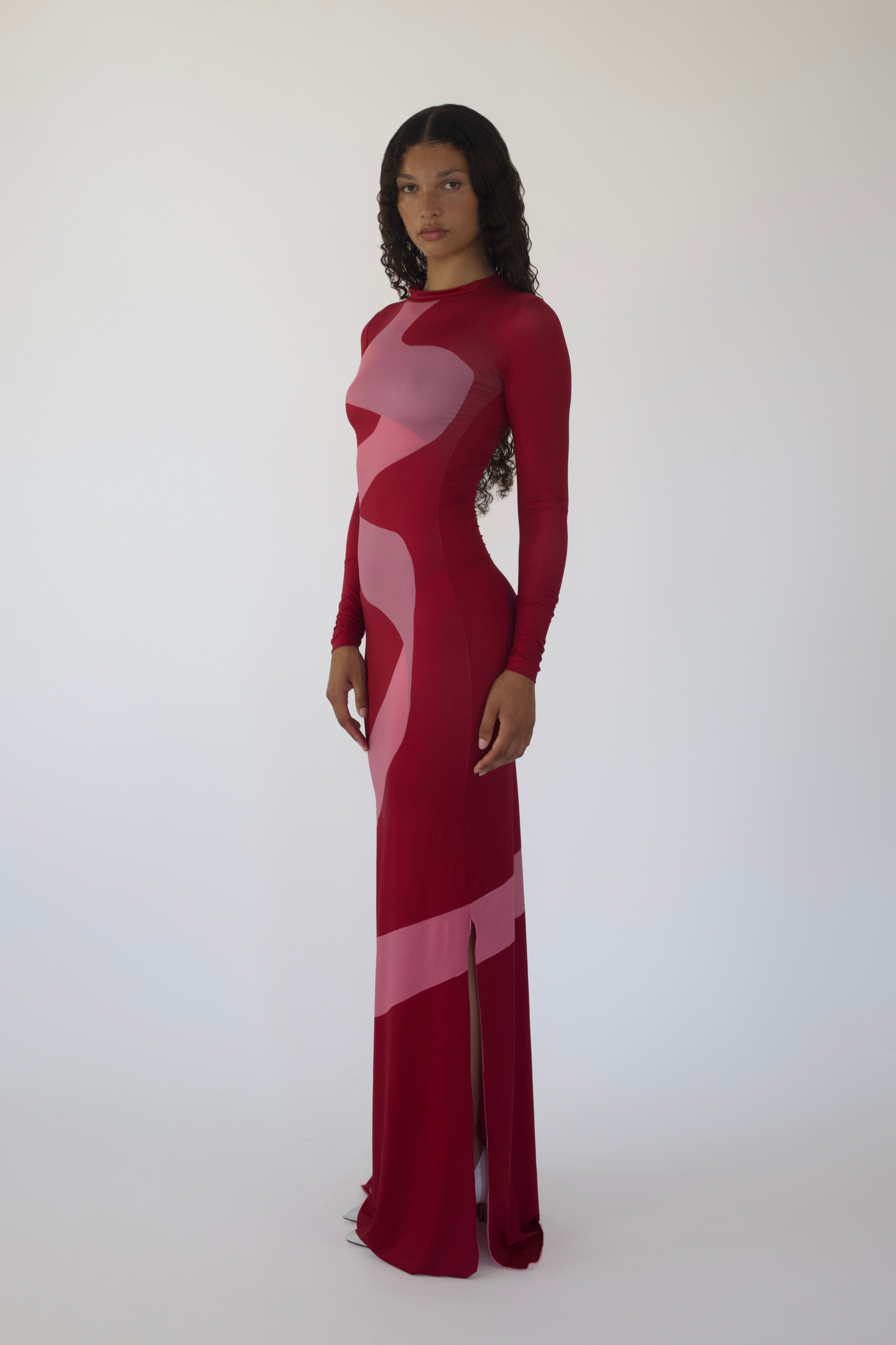 360 Kite-Print Dress